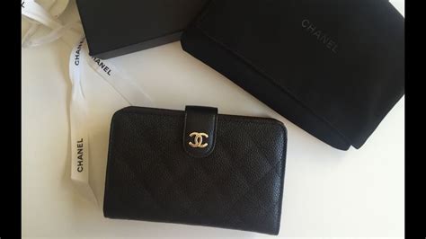 chanel l zip pocket wallet|Chanel zipped wallet small.